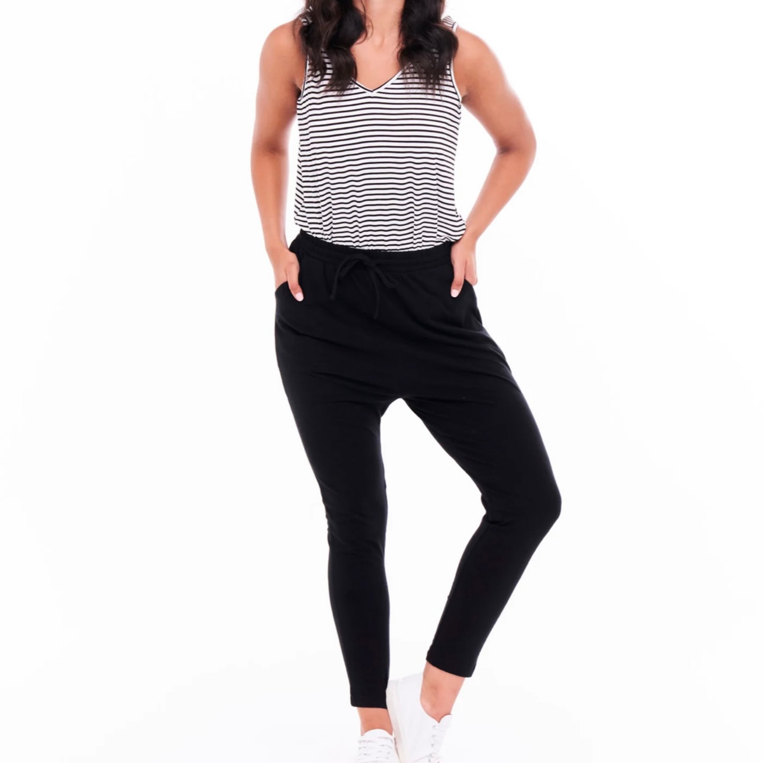 Jade Pant - Black | Mallee Blooms